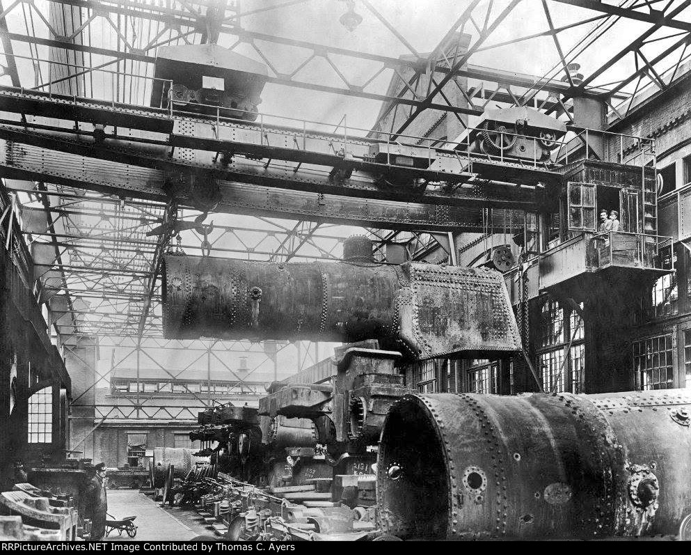 PRR Altoona Machine Shops, 1919